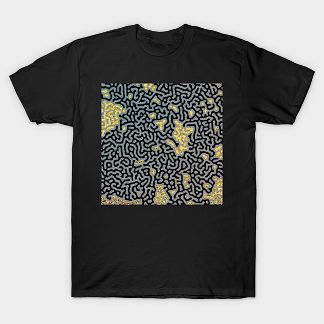 Dark Island Exploration Map Treasure Hunt T-Shirt by maak and illy